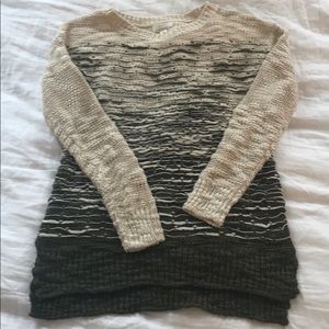 Sun & Shadow ombré sweater